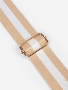 Ручка для сумки, стропа, 135±3×3.8 см, бежевая, белая - Фото 4