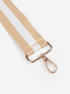 Ручка для сумки, стропа, 135±3×3.8 см, бежевая, белая - Фото 5