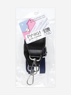 Ручка для сумки, стропа с кожаной вставкой, 139±3×3.8 см, синяя, белая  (артикул 5077534)  большой выбор товаров оптом и в розницу по низким ценам с доставкой