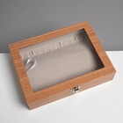 Шкатулка для украшений Amaya, 12 крючков, 20×15×4.5 - Фото 1