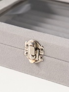 Шкатулка для украшений, 7 полос, 9 ячеек, 20×15×4.5, серая - Фото 4