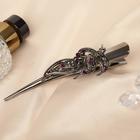 Зажим для волос "Флора" 12,5 см листики - Фото 1