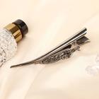 Зажим для волос "Флора" 12,5 см листики - Фото 2