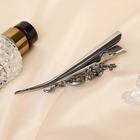 Зажим для волос "Флора" 12,5 см ажурный цветок - Фото 2