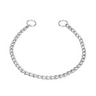 Ошейник - удавка металлический однорядный, 55 см, толщина проволоки 2.5 мм - Фото 2