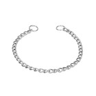 Ошейник - удавка металлический однорядный, 65 см, толщина проволоки 3,5 мм - Фото 2