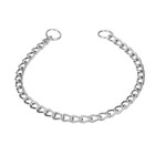 Ошейник - удавка металлический однорядный, 70 см, толщина проволоки 4 мм - Фото 2