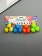 Фонарик брелок для ключей на кольце «Ёжик», 2.8×3.5×4.8 см, МИКС - Фото 7