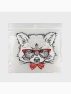 Термонаклейка «Енот в очках», 16.5×19 см - Фото 8