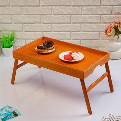 Поднос с ножками для завтрака Дарим Красиво «Венгера», сосна, лак, 50×30 см