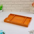 Поднос с ножками для завтрака Дарим Красиво «Венгера», сосна, лак, 50×30 см - Фото 3