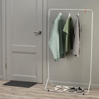 Стойка для одежды «Радуга», 82,5×42×150 см, серая - Фото 5