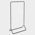 Стойка для одежды «Радуга», 82,5×42×150 см, чёрная - Фото 1