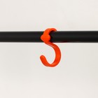 Стойка для одежды «Радуга», 82,5×42×150 см, цвет чёрный - Фото 4