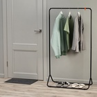 Стойка для одежды «Радуга», 82,5×42×150 см, чёрная - Фото 5