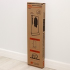 Стойка для одежды «Радуга», 82,5×42×150 см, чёрная - Фото 7