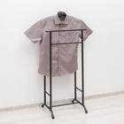 Вешалка костюмная «Стиль», 47×34,8×108 см, цвет медный антик - Фото 2