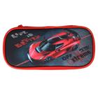 Пенал мягкий футляр, тканевый, 45 х 205 х 95 мм, «Оникс», ПМК 26-20, «Красная машина» - Фото 1