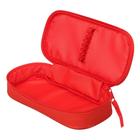 Пенал мягкий футляр, тканевый, 45 х 205 х 95 мм, «Оникс», ПМК 26-20, «Красная машина» - Фото 3