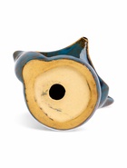 Декоративный горшок для цветов «Лисёнок Фред», керамический, 200 мл, 9×8.5×10 см, голубой 5274435