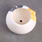 Декоративный горшок для цветов «Котёнок», 200 мл, 8.7×5.8×6 см, керамика, МИКС, Greengo - Фото 12