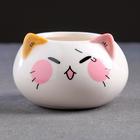 Декоративный горшок для цветов «Котёнок», 200 мл, 8.7×5.8×6 см, керамика, МИКС, Greengo - Фото 16