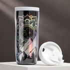 Термостакан с голографической вставкой «Мандала», 350 мл, сохраняет тепло 2 ч - Фото 2