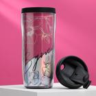 Термостакан с голографической вставкой «Вдохновляй», 350 мл, сохраняет тепло 2 ч - Фото 2