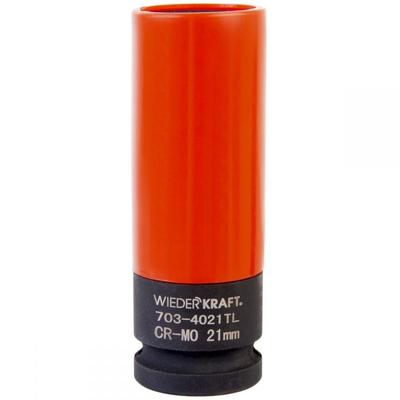 Головка торцевая WIEDERKRAFT WDK-703-4021L, ударная, тонкостенная, 1/2", 21 мм