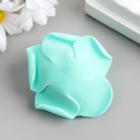 Розочка из фоамирана, изумрудный d-4 см (комплект 20 шт) - фото 27330966