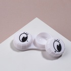 Контейнер для контактных линз «Глазки», фасовка 20 шт, цвет белый - Фото 3