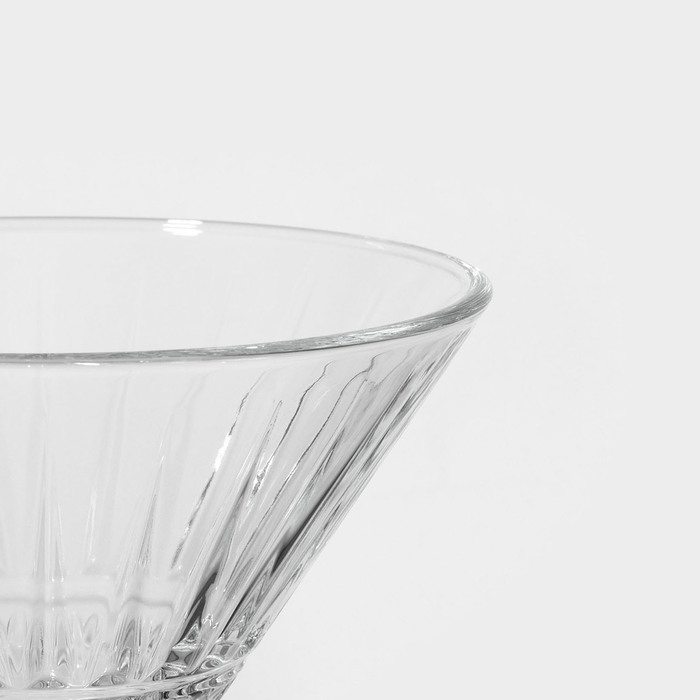Набор стеклянных бокалов для мартини Elysia, 220 мл, 4 шт - фото 1927613806