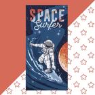 Полотенце пляжное «Этель» Space surfer, 70×140 см, хлопок 100% - Фото 1