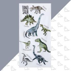 Полотенце "Этель" Dinosaur, 70х140 см, 100% хлопок 160гр/м2 5248188