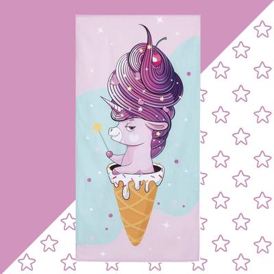 Полотенце пляжное «Этель» Unicorn, 70×140 см, 100% хлопок, 160 г/м²