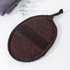 Спонж «Хлопок и джут», 12×14 см, МИКС - Фото 1