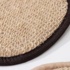 Спонж «Хлопок и джут», 12×14 см, МИКС - Фото 4