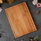 Доска разделочная "Эко", 30 х 40 см, массив дуба - Фото 1