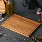 Доска разделочная "Эко", 30 х 40 см, массив дуба - Фото 2