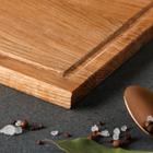 Доска разделочная "Эко", 30 х 40 см, массив дуба - Фото 3