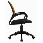 Кресло офисное BRABIX "Fly MG-396", с подлокотниками, сетка, оранжевое/черное, 532084 - Фото 2
