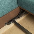 Диван прямой «Матис» с подлокотниками, спальное место 1300×1950 мм, ткань рогожка, цвет azure - Фото 5