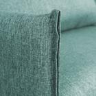 Диван прямой «Матис» с подлокотниками, спальное место 1300×1950 мм, ткань рогожка, цвет azure - Фото 6