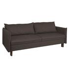 Диван прямой «Матис» с подлокотниками, спальное место 1300×1950 мм, ткань рогожка, цвет coffee - Фото 2