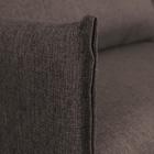 Диван прямой «Матис» с подлокотниками, спальное место 1300×1950 мм, ткань рогожка, цвет coffee - Фото 6