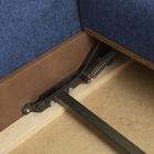 Диван прямой «Матис» с подлокотниками, спальное место 1300×1950 мм, ткань рогожка, цвет ocean - Фото 5