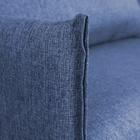 Диван прямой «Матис» с подлокотниками, спальное место 1300×1950 мм, ткань рогожка, цвет ocean - Фото 6