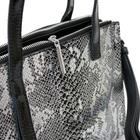 315-99 9051 Женская сумка замшевая Polina & Eiterou Серебро - Фото 4