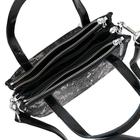 315-99 9051 Женская сумка замшевая Polina & Eiterou Серебро - Фото 5