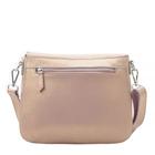 306-20 8107 Женская сумка кожаная Ludor Пудровый - Фото 2